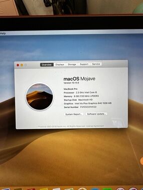 2017 MacBook Pro 13 Inch - Space Gray - READ DESCRIPTION